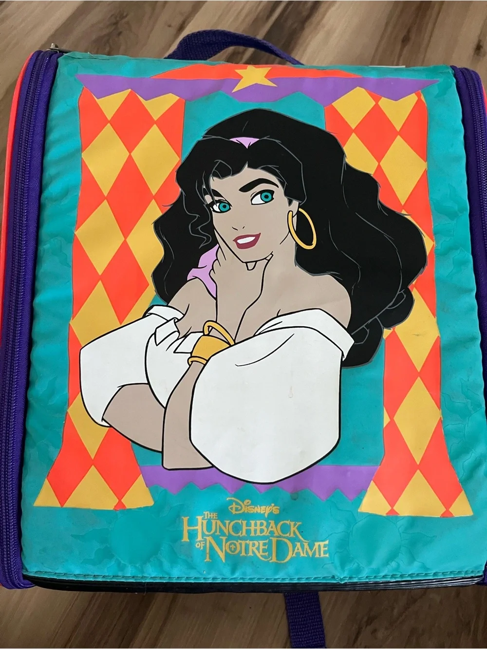 Vintage Disney The Hunchback Of Notre Dame Esmeralda Backpack